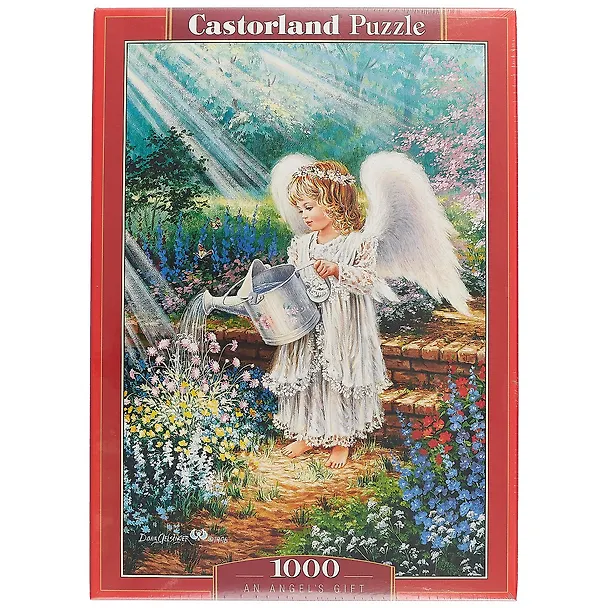 Пазл Castorland Ангел в саду 1000 эл., 68*47см. C-103881 2662427 — 1