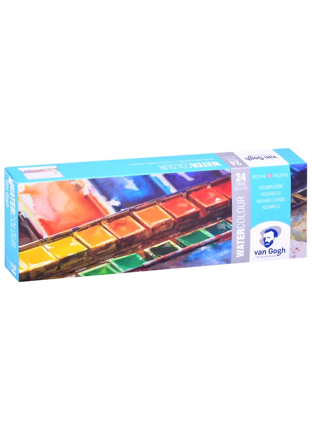 Краски акварельные "Van Gogh" Royal Talens, 24 цвета 261358 — 1
