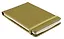 Блокнот А6- 100л лин. "Joy Book. Оливковый" 7БЦ, иск.кожа, тонир.блок, скругл.углы, горизонт.резинка, карман — 3018250 — 2
