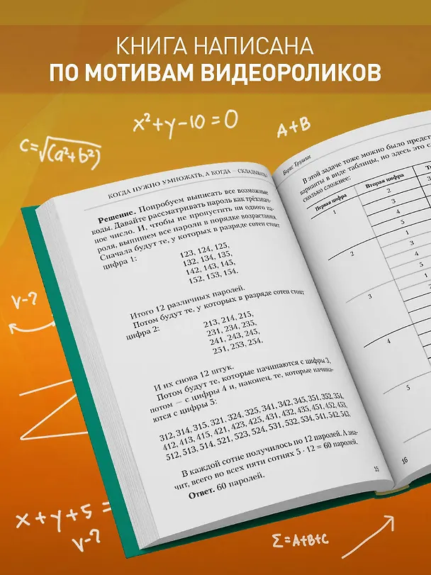 Книга Математика с Борисом Трушиным. Комбинаторика: с нуля до олимпиад (Борис Трушин) — 6