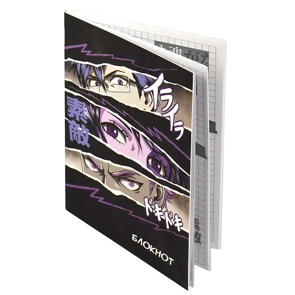 Записная книжка «Взгляд» А6, 40 листов, Феникс+ 3009797 — 3