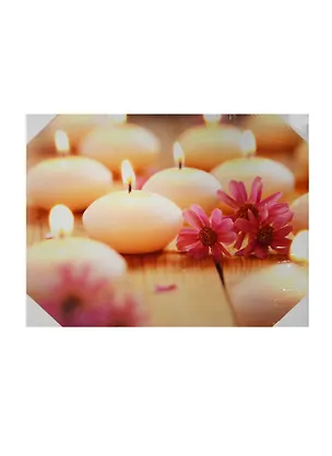 Картина с диодами Свечи и цветы (50х40) (740-114) 2449258