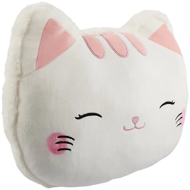 Подушка мордочка Кошки (текстиль) (40х40) (12-01009-0289463) 2869461 — 2