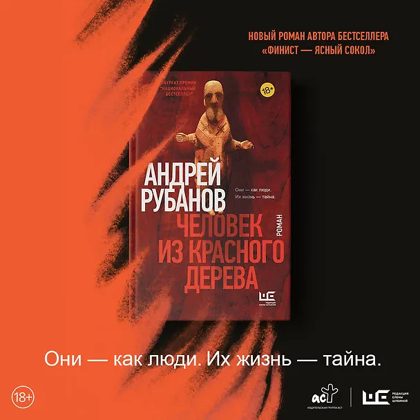 Книга Человек из красного дерева (Андрей Рубанов) — 6