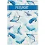 Обложка для паспорта Киты (ПВХ бокс) (ОП2020-248) — 2829157 — 1