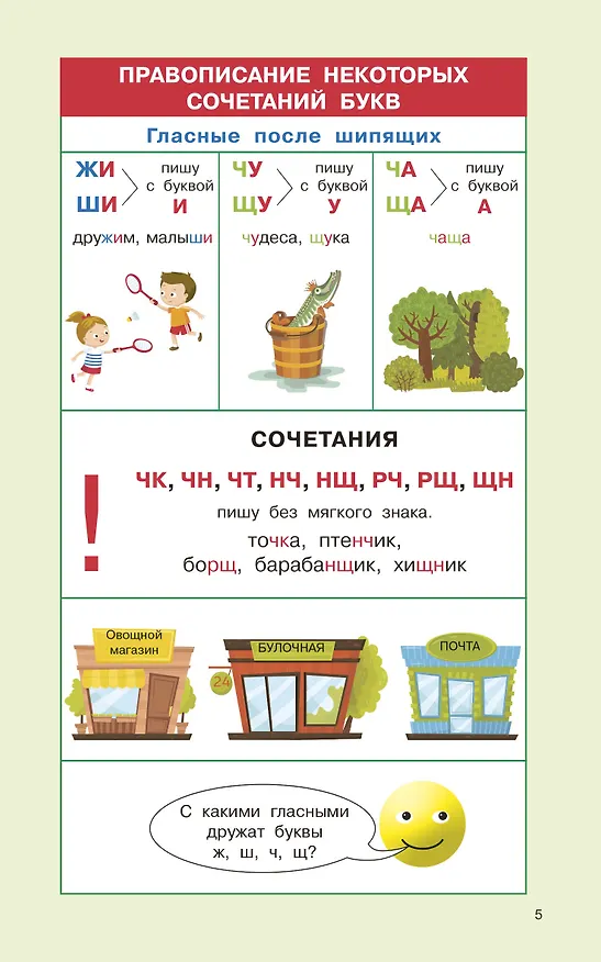 Книга Правила русского языка для начальной школы. 1-4 классы (Ольга Узорова) — 11