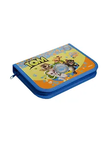 Пенал школьный 1отд. "Talking Tom" 13*19см, на молнии, Proff
