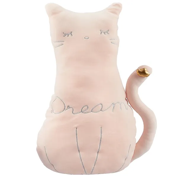 Мягкая игрушка Кошка с закрытыми глазками (текстиль) (50х35) (12-35011-W003) 2648296 — 1