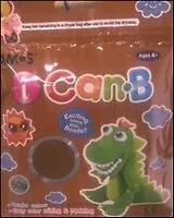 Пластилин мелкозернистый (коричневый) (50гр) (23746) (ICB50BW) (4+)