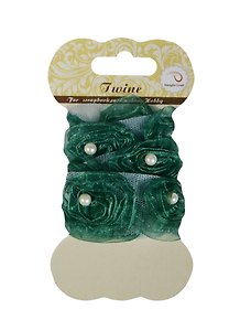 Лента декоративная с бусинками, 1/2 ярда х 3.2 см