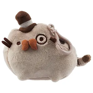 Котик Pusheen в шляпке с усами брелок (4060064)