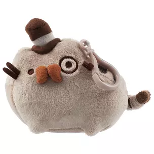 Котик Pusheen в шляпке с усами брелок (4060064) — 2624568 — 1