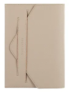 Ежедневник недат. А5 160л "Наппа экстра" серый, кожзам, тв.переплет, обл.поролон, блинтовое тиснение, клапан в петле, офсет, ляссе