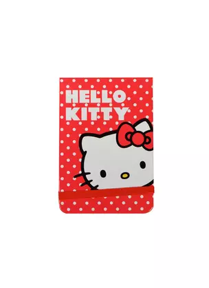 Блокнот А7 80л "Hello Kitty. Modern Red" 7БЦ,  резинка, глянц.ламинация, инд.уп., Премьера — 232981 — 1