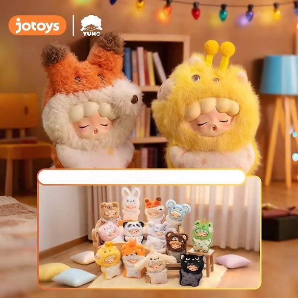Коллекционный брелок с подвесом YUMO, серии Зверята с характером, 9см, 12-Jotoys-18, Blind Box, JOTOYS,15+ 3174395 — 1
