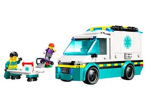 60451 Конструктор детский LEGO City Машина Скорой помощи, 184 деталей, возраст 5+