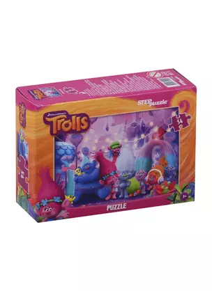 Пазл Trolls Step puzzle 54эл 13*18см — 2720295 — 1