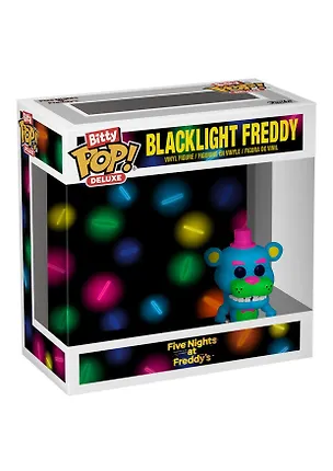 Фигурка Funko Bitty POP! Deluxe FNAF Blacklight Freddy (Fun84872) 3118615