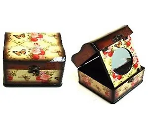 Сувенир Феникс Шкатулка с зеркалом 15*15*11см 24571