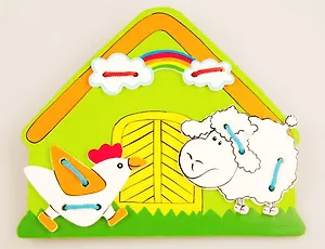 Шнуровка "Ферма" (76408) (3+) (упаковка) (Mapacha)