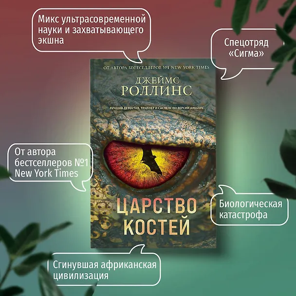 Книга Царство костей (Джеймс Роллинс) — 6
