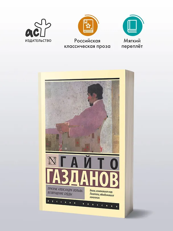 Книга Призрак Александра Вольфа. Возвращение Будды (Гайто Газданов) — 4