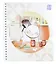 Тетрадь в клетку Listoff, "Японский котик (Эксклюзив)", 96 листов, в ассортименте — 3033112 — 3