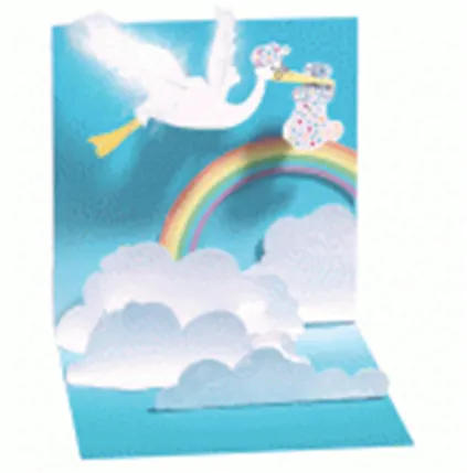 3D открытка Аист (Stork) (мини) (TR109) 2384708 — 1
