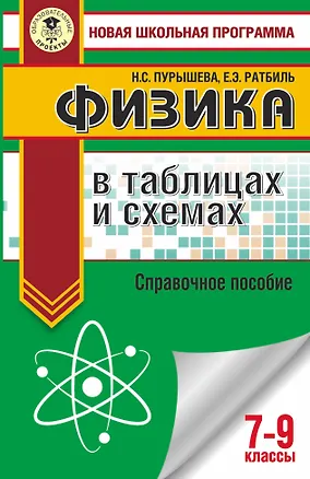 Книга ОГЭ. Физика в таблицах и схемах для подготовки к ОГЭ (Наталия Пурышева)