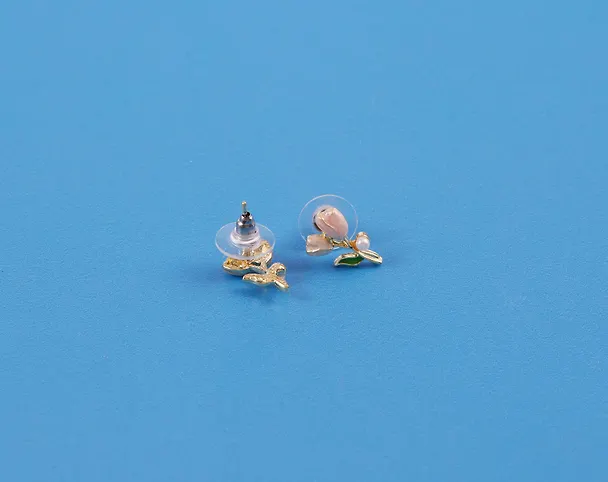 Сережки "Букеты", латунь, Lafilaf 3104706 — 4