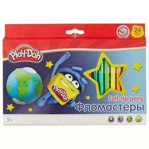 Фломастеры Play-Doh, 24 цвета — 248096 — 1