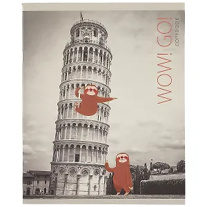 Тетрадь в клетку Unnika, Wow! Go!, 48 листов, в ассортименте