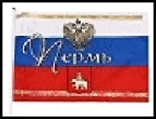 ГС флаг текстиль Пермь 20*30 см 492339