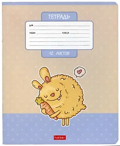 Тетрадь в линейку Hatber, Freaky friends, 12 листов, в ассортименте