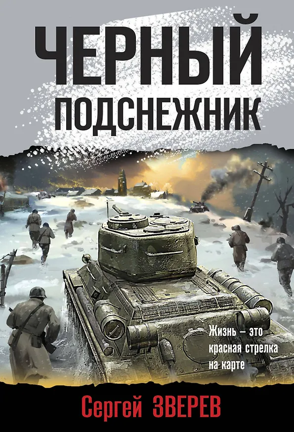 Книга Черный подснежник (Сергей Зверев) — 1