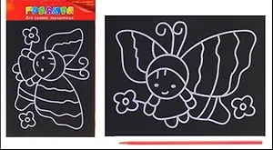 Гравюра цветная для самых маленьких Бабочка (538591) (упаковка)