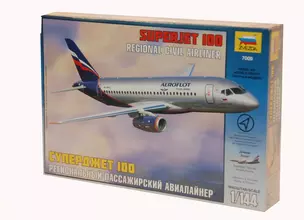 Сборная модель ЗВЕЗДА, Самолет Superjet 100 (1:144) 7009 — 2316918 — 1