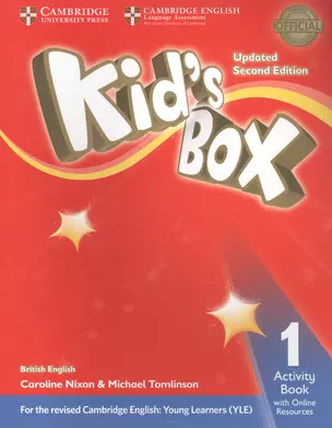 Kids Box. British English. Activity Book 1 with Online Resources. Updated Second Edition — 2960710 — 1