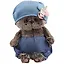 Игрушка мягкая Budi Basa, Басик BABY в шапочке с мышкой — 2775356 — 1