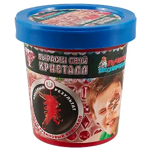 Набор для опытов, Серия Лучшие эксперименты Вырасти рубиновый кристалл 120гр.