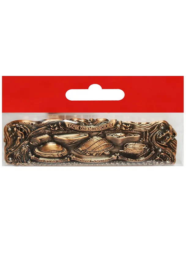 Магнит Сочи Олимпийский (металл цв.медь) (027-6CU-135A-S) 2568773 — 1