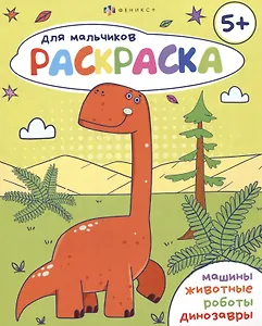 Раскраска для мальчиков 5+