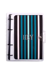 Тетрадь на кольцах в клетку InFolio, "Pocket. Полосы", 120 листов