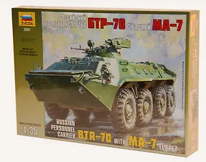 Моделист ZVEZDA БТР-70 с башней МА-7 (1:35) 3587
