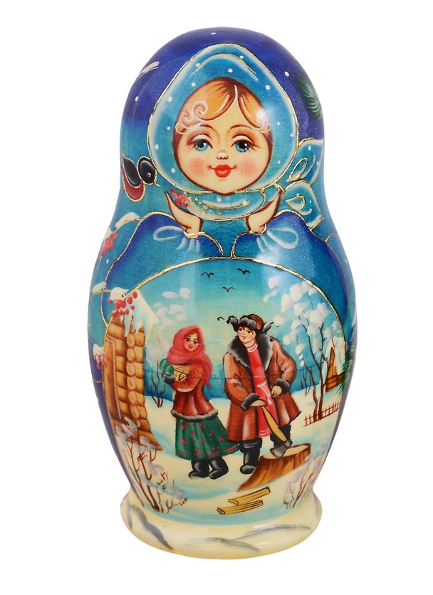 Матрешка 5 предм., авторская №37, арт. С-238 (721) 2703504 — 1