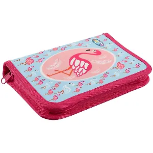 Пенал «Flamingo», 19.5 x 13 см