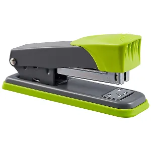 Степлер №24/6 30л "Quadro Half-strip", серо-зеленый, ErichKrause