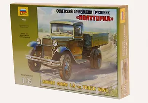 Сборная модель ЗВЕЗДА, Автомобиль, ГАЗ-АА, 1:35