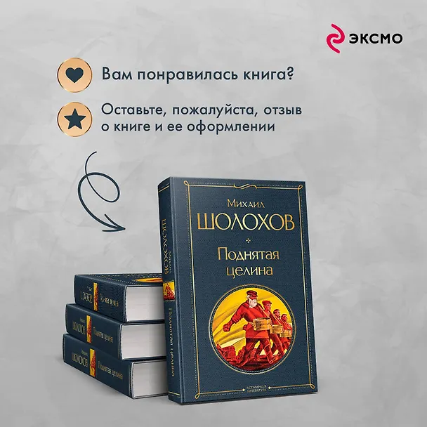 Книга Поднятая целина (Михаил Шолохов) — 11