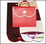 Пакет бумажный (OM-670) (HX-T-6400M) (12,5х20х17) (Листопадова)